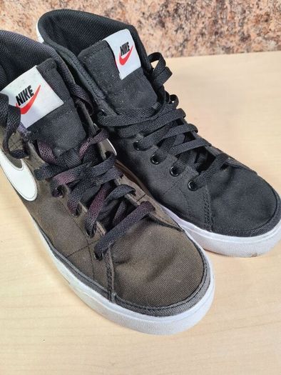 Nike Court Legacy Mid Canvas Tennis Trainers Size Uk 7 Eu 41