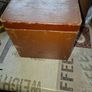 Antique Wooden Pharmacy or Apothecary Storage Box, likely from the early 20th century, Postage Available Image 3