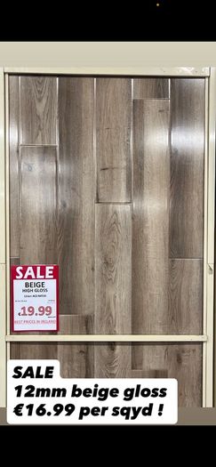 8mm Seattle grey gloss flooring