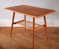 Vintage Oak Coffee Table Mid Century Retro 1960s