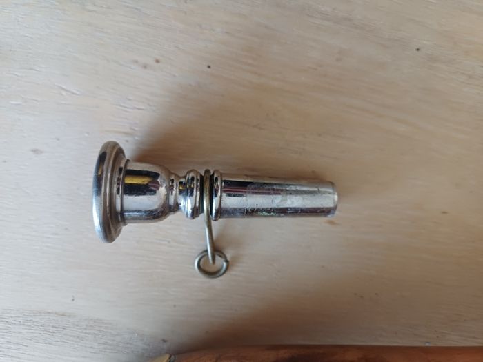Vintage brass bugle John Grey