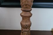 wooden candle holder