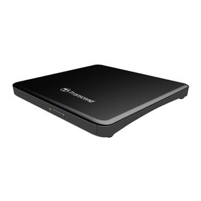 Transcend Extra Slim Portable DVD Writer Black-TS8XDVDS-K
