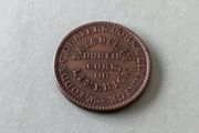 Ireland 1834 Drapers Farthing Token Burns and Co.