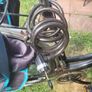 ladies bike with carrier bags and lock Image 3