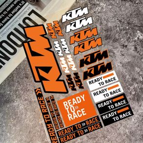 KTM Waterproof Vinyl Stickers for Car Motorcycle Bike Skateboard Laptop Bottle Phone