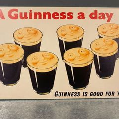 Guinness Tin Metal Sign