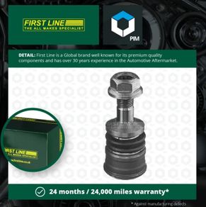 2 Ball joints for Front Axle Left & Front Axle Right, Lower Steering arm type for control arm