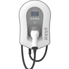 MyEnergi Zappi 7kW to 22kW Multi Phase Tethered EV Charger white