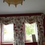 Bedroom Curtains. Price now reduced to. Pelmet boards X 2. Swags and Tails for 2 pairs of Curtains. Image 8