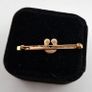 9ct yellow gold brooch Image 5