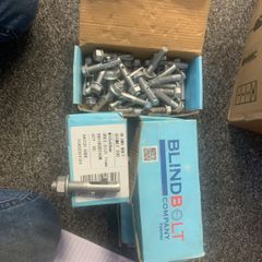 Blind bolts  11mn x 60
