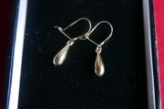 Vintage 9ct Gold 375 Drop Earrings 0,56g
