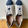 Bourbon leather sneakers, uk6/39 Image 5