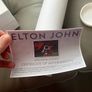 Elton john poster with COA and box Image 4