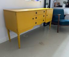 Unique beautiful mid-century side table