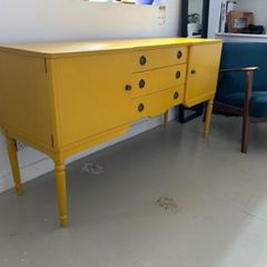 Unique beautiful mid-century side table