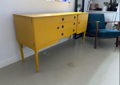 Unique beautiful mid-century side table