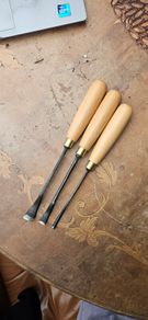 3 Henry Taylor carving gouges