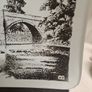 Vintage Ilkley Old Bridge Glass Trinket Dish Image 3