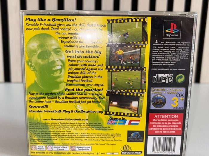 Ronaldo V-Football PS1