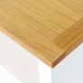 3-Tier Bookcase 72x22,5x82 cm Solid Oak Wood Image 5