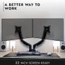 Vision Dual Mounting Arm Monitor for Flat Panel Display -  (Used) Image 2