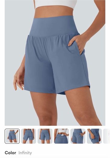3 pairs of Halara shorts