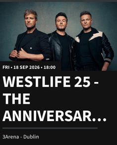 Westlife 25th Anniversary Tour