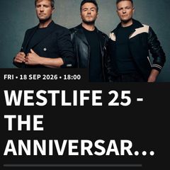 Westlife 25th Anniversary Tour