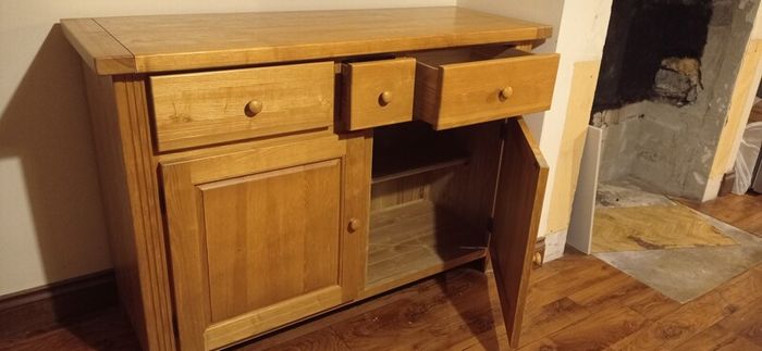 Solid Oak Sideboard