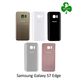 For Samsung Galaxy S7 Edge Back/Battery Cover Glass Housing New Gold / Silver / White / Black / Pink
