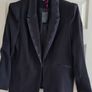 Lace / Satin Collar Blazer. Size 18. New Image 2