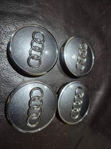 oem audi centre caps 61mm 8w0601170