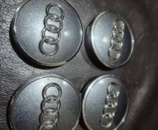 oem audi centre caps 61mm 8w0601170