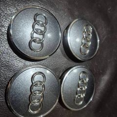 oem audi centre caps 61mm 8w0601170