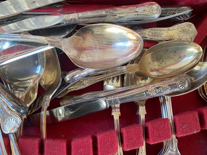 Vintage Silver-Plated Cutlery Lot for Upcycling