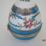 Beautifully painted ceramic egg trinket box Image 3