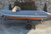 Boat with trailer