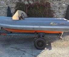 Boat with trailer