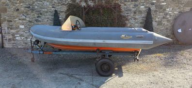 Boat with trailer
