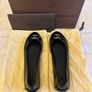 Louis Vuitton Oxford Ballerina Patent Leather Black Brand New Image 3