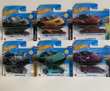 McLaren W1/ Speedtail, McMurtry Speirling, Gordon Murray, Bugatti EB110 - Hot wheels