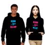 Born To love Couple Hoodies (set) Image 2