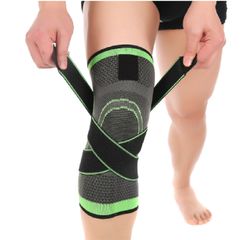 Sports Kneepad Men Pressurized Elastic Knee Pads Support Fitness Gear Basketball Volleyball Brace Protector