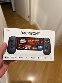Backbone One USB-C Mobile Gaming Controller, Black
