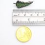 Vintage 925 Sterling Silver Abalone Fern Leaf Brooch Image 8