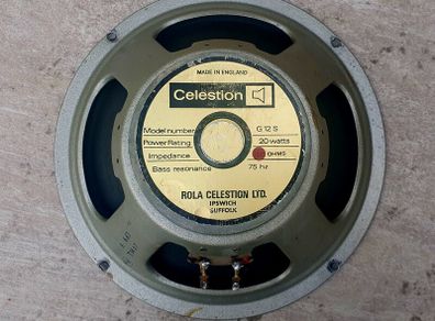 1973  Celestion Greenback with pulsonic cone 16 Ohms