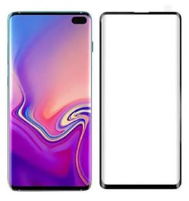 Tempered Glass Screen Protector for Samsung Galaxy S10 PLUS Clear Full Cover