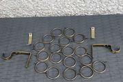 18 Curtain Rings &amp; Holders